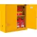 Global Industrial™ Flammable Cabinet, Self Close Double Door, 30 Gallon, 43"Wx18"Dx44"H