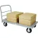 Steel Platform Truck 30x48 8" Rubber 2000 Lb. - PT3048-8