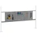 Global Industrial™ 18" & 36" Pegboard Panel Kit, 72"W, Gray