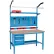 Global Industrial™ 60 x 36 Production Workbench - Shop Top Square Edge Complete Bench - Blue