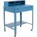 Global Industrial™ Flat Surfaced Mobile Shop Desk w/ Pigeonhole Riser, 34-1/2"W x 30"D, Blue
