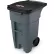 Rubbermaid Brute® Rollout Waste Container 32 Gallon Gray - 1971941 - Pkg Qty 2