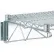Nexel® Chrome, Fixed Single Shelf Wall Mount Bracket, 12"D