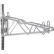Nexel® Chrome, Adjustable Double Shelf Post Bracket, 12"D