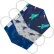 Reusable Youth Cloth Face Mask, Washable, 3-Layer Contour, Fashion Dark, 3/Pack