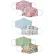Cloth Face Mask, Reusable/Washable, 3-Layer Contour, Reversible, Floral, Large, 3/Pack