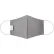 Reusable Cloth Face Mask, Washable, 2-Layer Contour, Small, Gray, 10/Bag