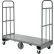 Global Industrial™ Steel Deck Narrow Aisle U-Boat Platform Truck 60"x16", 1500 Lb. Cap.
