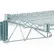Nexel® Chrome, Fixed Single Shelf Wall Mount Bracket, 14"D