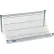 Nexel® SS1836C Chrome Slant Wire Shelf 36"W x 18"D