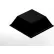 3M™ Bumpon Protective Product SJ5523 - Square - 0.812" W x 0.300" L - Black - Pkg of 1000