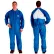 3M™ Disposable Coverall, Knit Cuffs & Knit Ankles, Blue, Large, 4530CS-BLK-L ,25/Case