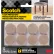 Scotch™ SP802-NA 1" Round Felt Pads, Beige - Pkg Qty 24