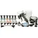 3M™ Performance Industrial Spray Gun System, 22 fl. oz. Capacity, 13 SCFM - Pkg Qty 2