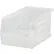 Global Industrial™ Plastic Hang & Stack Bin, 14-3/4"L x 5-1/2"W x 5"H, Clear - Pkg Qty 12
