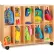 Jonti-Craft® 20-Section Wooden Mobile Backpack Cubbie, 60"W x 26-1/2"D x 48-1/2"H, Brown