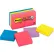 Post-it® Notes Super Sticky Pads, Energy Boost Collection Colors, 2x2, 90 Sheets/Pad, 8 Pads/PK