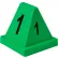 Global Industrial™ Numbered Cones, 1-20, Green