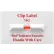 Global Industrial™ Clip Label Impact Indicators, 75G Range, 100/Box - Pkg Qty 20