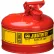 Safety Can Type I - 2-1/2 Gallon Galvanized Steel, Red, 7125100