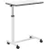 Global Industrial™ Overbed Table With H-Base, White Laminate Tabletop