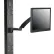 Global Industrial™ Gas Spring LED or LCD Monitor Arm w/ VESA Plate, Black