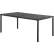 Global Industrial™ 70" Rectangular Resin Outdoor Dining Table, Black
