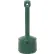 Justrite® Smokers Cease Fire® Outdoor Ashtray, 1 Gallon, Green