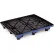 Orbis Thermoformed Closed Deck Pallet, Plastic,4-Way, 49-7/10"x41-3/5", 15000 Lb Stat Cap, Black