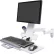 Ergotron® 200 Series Keyboard & Monitor Wall Mount Combo Arm, White