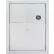 Bradley Corporation Recessed Toilet Seat Cover Dispenser, 500 Seat Covers - 584-000000