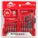 Milwaukee® 48-89-4445 SHOCKWAVE™ 10Pc. Hex Drill Bit Set