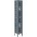 Global Industrial™ Infinity® 2-Tier 2 Door Ventilated Locker, 12"W x 12"D x 78"H,Assembled