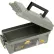 Plano Molding 1212-02 Water Resistant Ammo Field Storage Box, 13-3/4"L x 5-5/8"W x 5-9/16"H, Green