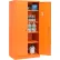 Global Industrial™ Emergency Preparedness Cabinet, 36"W x 24"D x 78"H, Unassembled, Orange