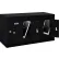 Global Industrial™ 1-Tier 4 Door Locker w/ Key Lock, 28-1/2"Wx11-1/4"Dx15-5/8"H, Blk, Assembled