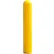 Ideal Shield® Smooth Bollard Post Sleeve, 5" HDPE Dome Top, Yellow
