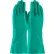PIP Flock Lined Unsupported Nitrile Gloves, 15 Mil, Green, XL - Pkg Qty 12