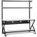 Kendall Howard™ 72" Performance 100 Series LAN Station with Half Bottom Shelf, Folkstone Gray