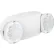 Global Industrial™ 2 Head Round LED Emergency Light w/ Adjustable Optics, Ni-Cad Battery Backup