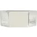 Global Industrial™ 2 Head LED Emergency Unit w/ Fixed Optics and Ni-Cad Battery Backup