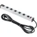 Global Industrial™ Power Strip, 7 Outlets, 15A, 19"L, 15' Cord