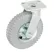 Global Industrial™ Swivel Plate Caster 8" Full Pneumatic Wheel 300 lb. Capacity