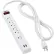 Global Industrial™ Surge Protected Power Strip W/USB Ports, 5+1 Outlets, 15A,900 Joules,6' Cord