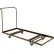 Interion® Table Cart For Rectangular Folding Tables Holds 12 - up 72"