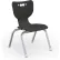 Balt® Hierarchy 12" Plastic Classroom Chair - Black