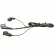 Motorola Solutions 53866 Earbud with Clip PPT & Microphone for RDX, XTN, CLS, AX, DTR & RM Series