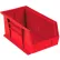 Global Industrial™ Plastic Hang & Stack Bin, 14-3/4"L x 5-1/2"W x 5"H, Red - Pkg Qty 12