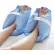 DMI® Soft Comforting Heel Protector Pillows, Blue, 1 Pair