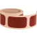 Buyers 3.5" Red Rectangular DOT Stick-On Reflectors - 500 Per Roll - 5623520